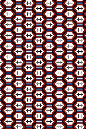 几何印花华亿平台图片