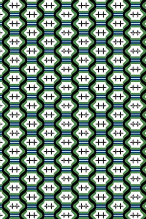 几何印花华亿平台图片