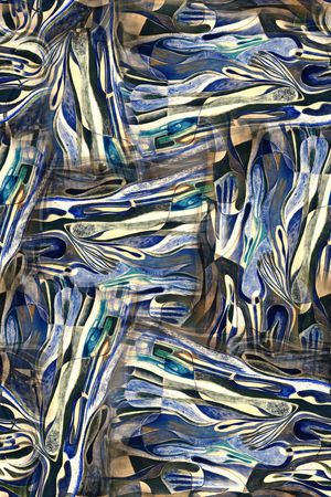 几何印花华亿平台图片