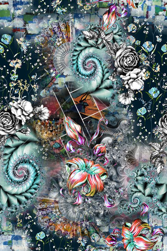 几何印花华亿平台图片