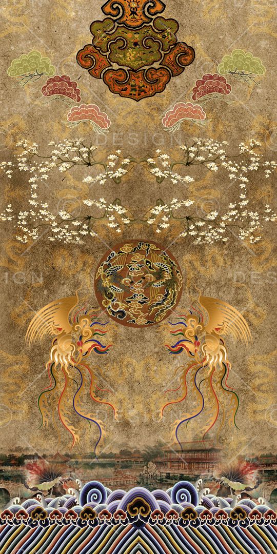 定位花印花华亿平台图片