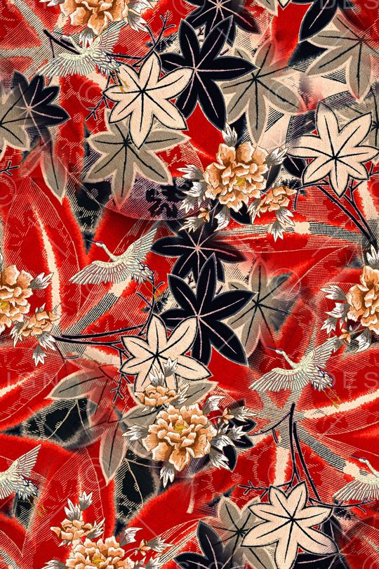 几何印花华亿平台图片