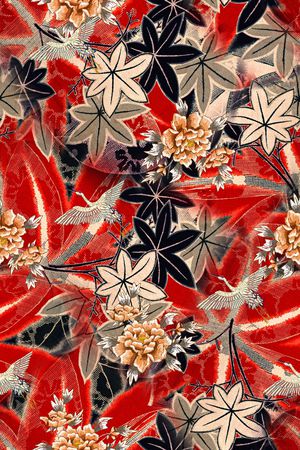 几何印花华亿平台图片