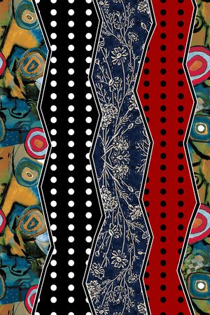 几何印花华亿平台图片