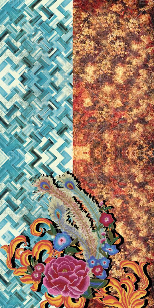 定位花印花华亿平台图片