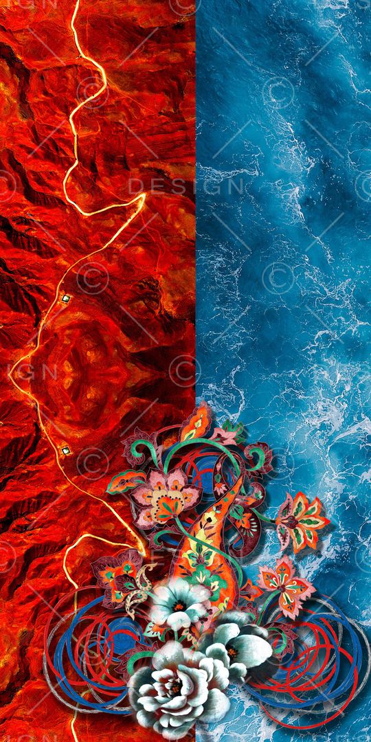 定位花印花华亿平台图片