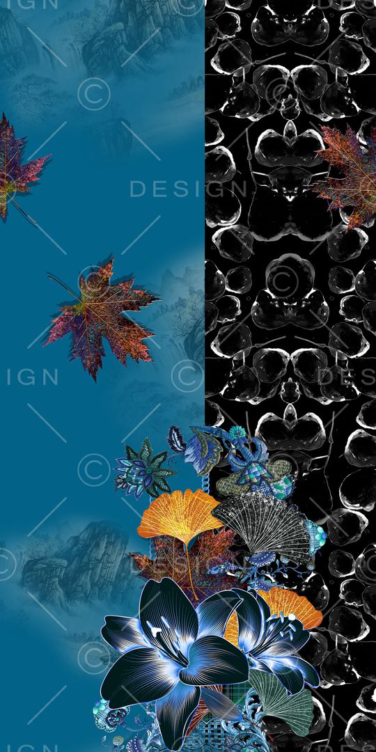 定位花印花华亿平台图片