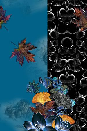 定位花印花华亿平台图片