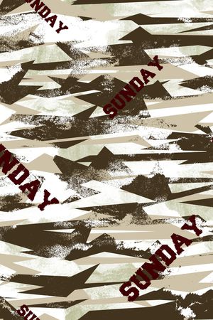 几何印花华亿平台图片