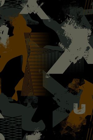 几何印花华亿平台图片