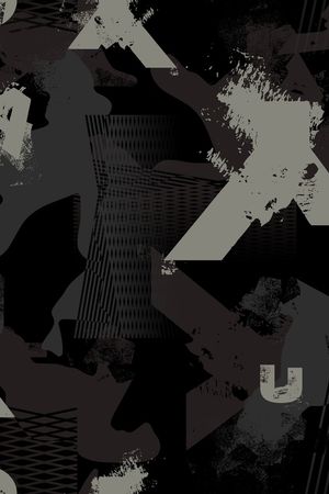 几何印花华亿平台图片