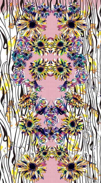 Baroque印花华亿平台图片