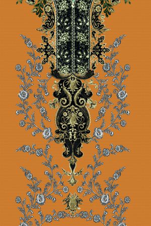 Baroque印花华亿平台图片