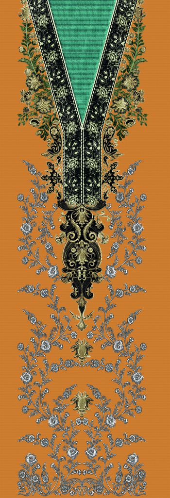 Baroque印花华亿平台图片