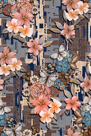 香云纱印花华亿平台图片