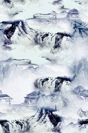 旗袍印花华亿平台图片