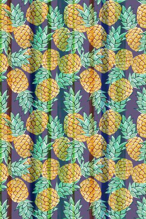 菠萝印花华亿平台图片