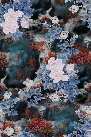 香云纱印花华亿平台图片