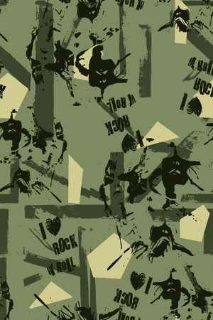 几何印花华亿平台图片