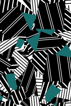 几何印花华亿平台图片