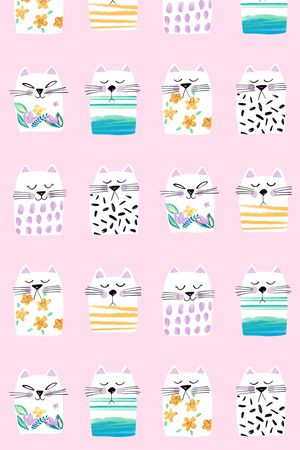 可爱印花华亿平台图片