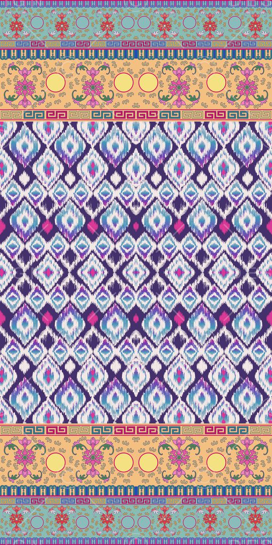 民族风印花华亿平台图片