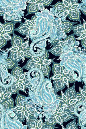 佩斯利印花华亿平台图片