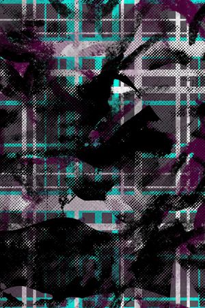 几何印花华亿平台图片