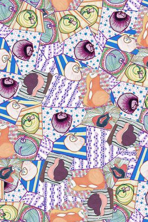 几何印花华亿平台图片