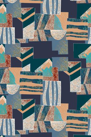 几何印花华亿平台图片