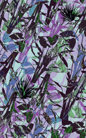 热带华亿平台印花华亿平台图片