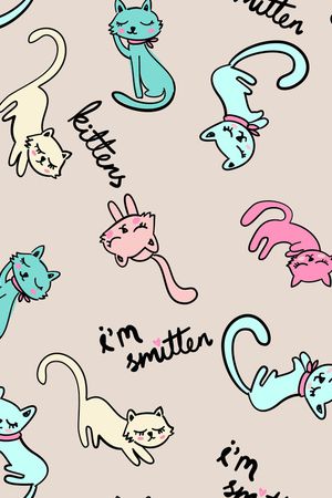 卡通动物印花华亿平台图片