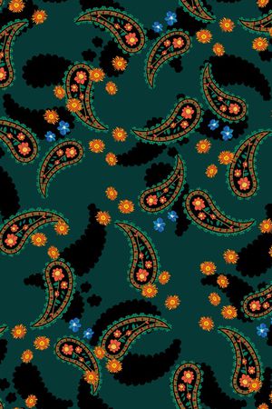 连衣裙印花华亿平台图片