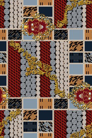 民族风印花华亿平台图片