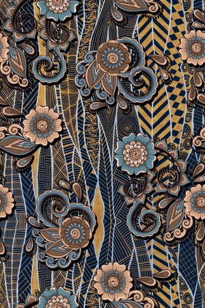 民族风印花华亿平台图片