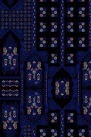 佩斯利印花华亿平台图片