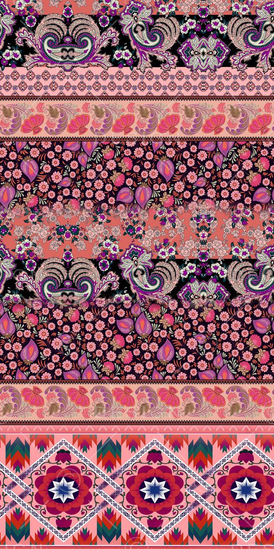 民族风印花华亿平台图片