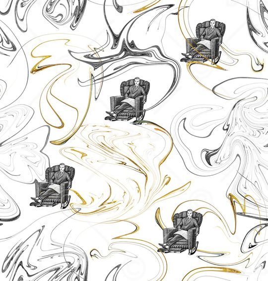 几何印花华亿平台图片