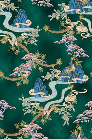 香云纱印花华亿平台图片