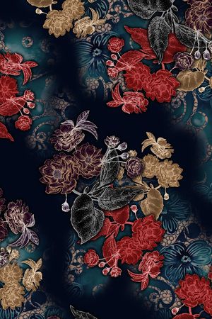 数码华亿平台印花华亿平台图片