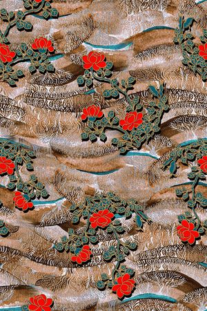 香云纱印花华亿平台图片