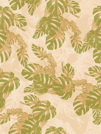 植物印花华亿平台图片