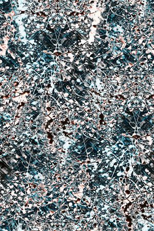 抽象男装印花华亿平台图片