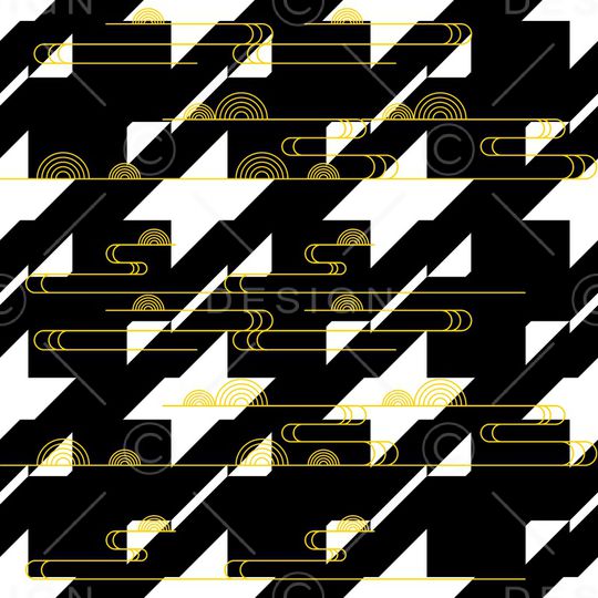 几何印花华亿平台图片