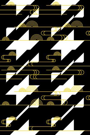 几何印花华亿平台图片