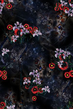 几何印花华亿平台图片