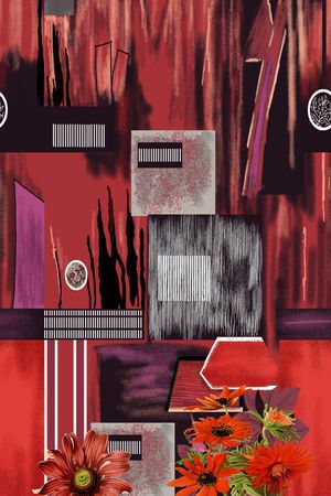 大牌风印花华亿平台图片