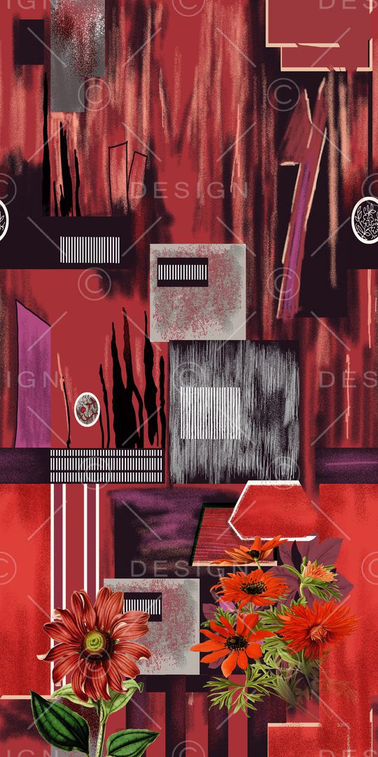 大牌风印花华亿平台图片