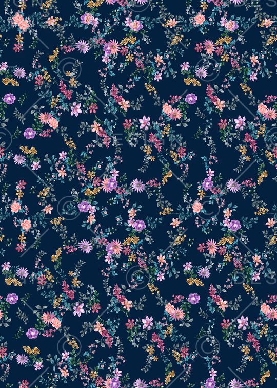 连衣裙印花华亿平台图片