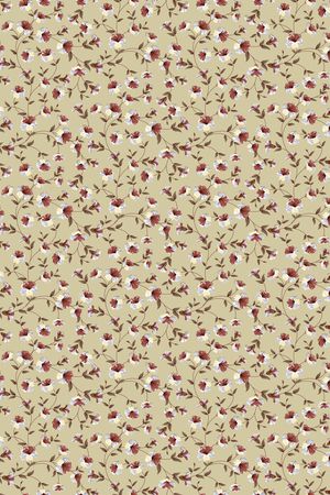 连衣裙印花华亿平台图片